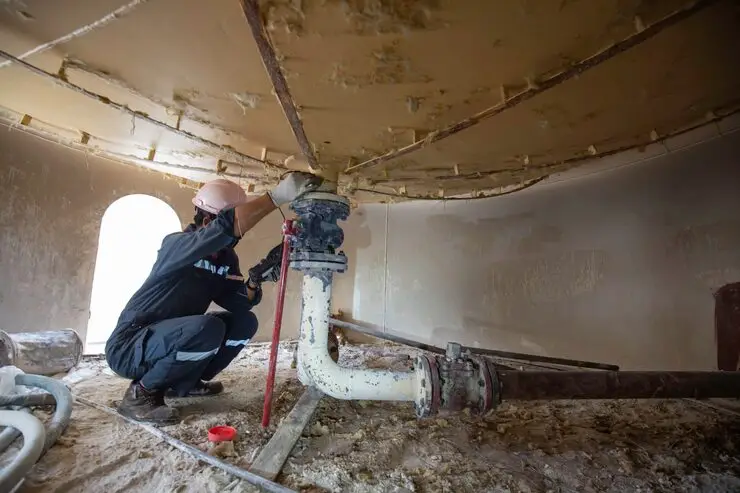 male-worker-are-inspection-ultrasonic-thickness-bottom-tank-chemical-skirt-hole-area-confined-space-foundation-repair-pros